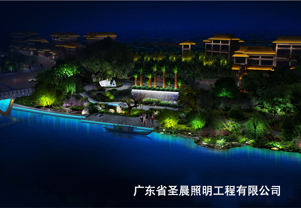 甘棠公园景观照明