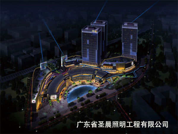 昆明舒铂广场景观照明