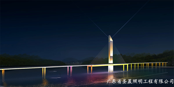 英德广英大桥夜景照明