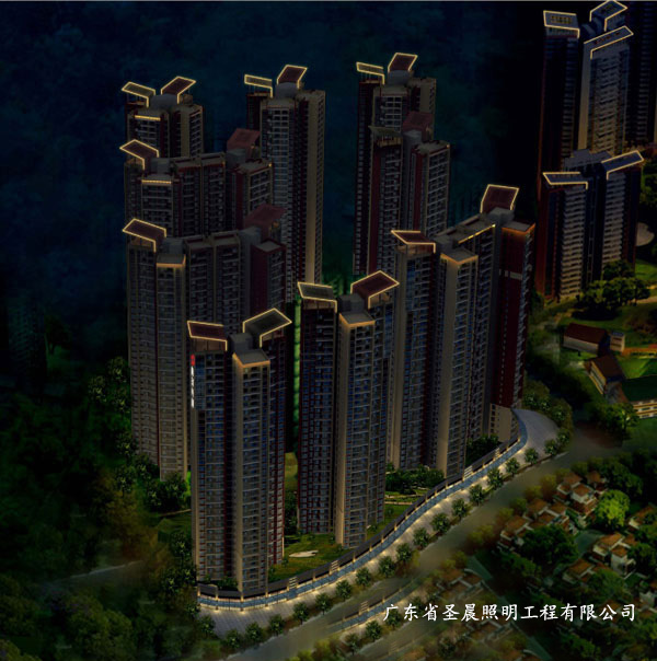 惠州星河丹堤户外照明