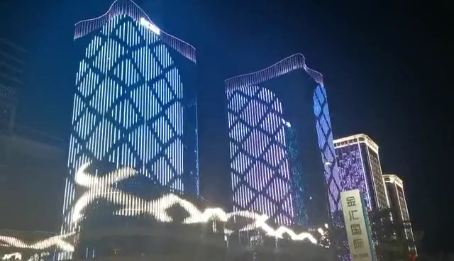 泛光照明工程实拍图