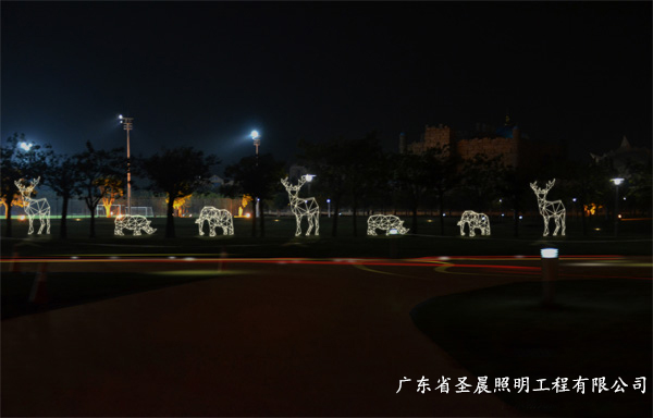 汕头锦峰·柏嘉运动公园景观照明