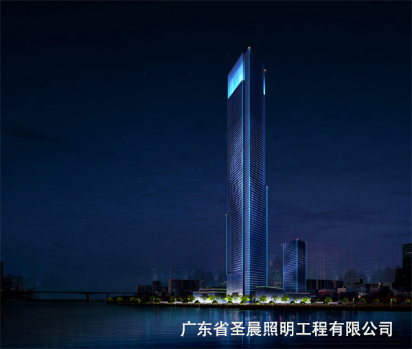珠海横琴总部大厦外立面照明设计