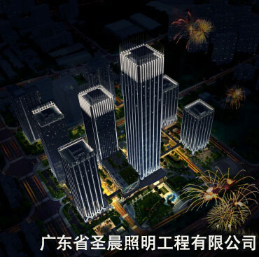 寰宇汇金中心城市综合体户外灯光设计
