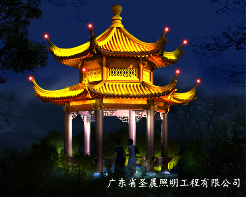 南宁古建筑照明工程