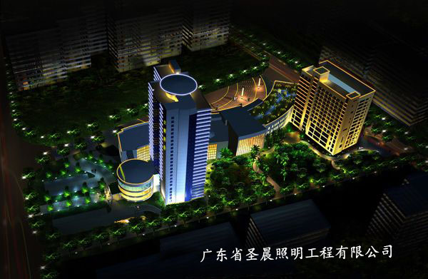 东莞大朗商会大厦楼体亮化