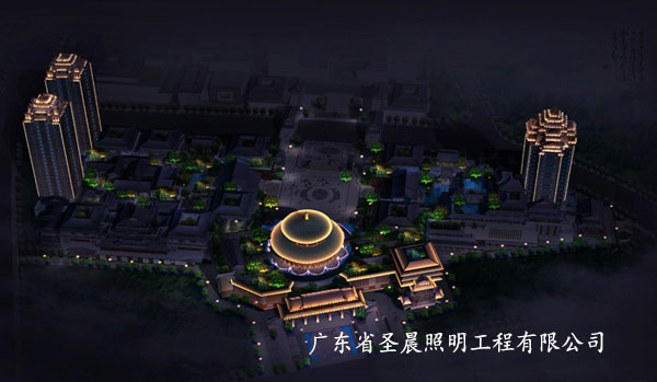 中山红木博览城夜景照明