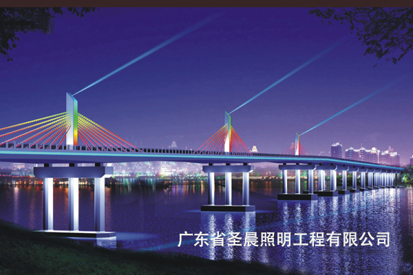 珠海大桥夜景照明设计