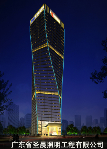 佛山南海发展大厦照明设计